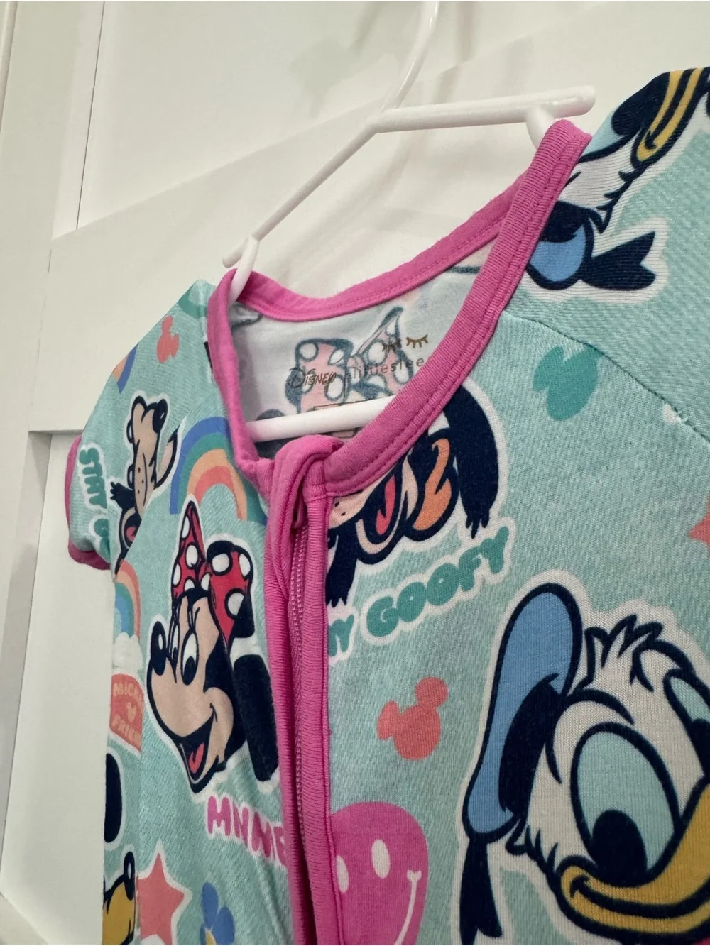 Little Sleepies Disney Mickey & Friends Shorty size 18-24 month